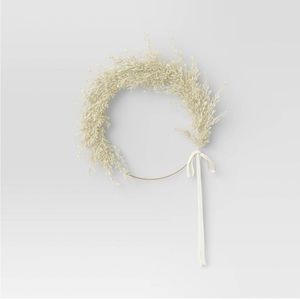 Ring Pampas Grass Wreath - Threshold NWT